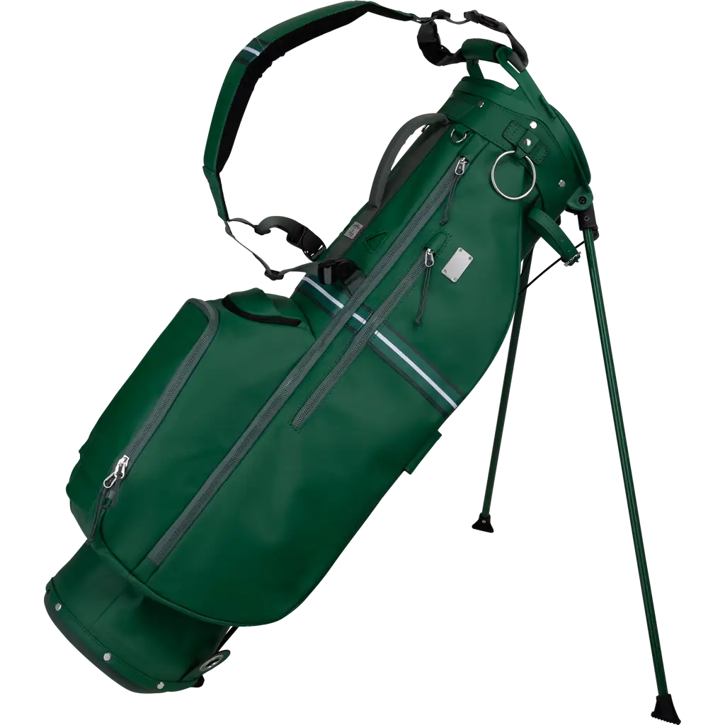 SUN MOUNTAIN SWIFT Stand/Carry Golf Bag Green top Lightweight Great Condition