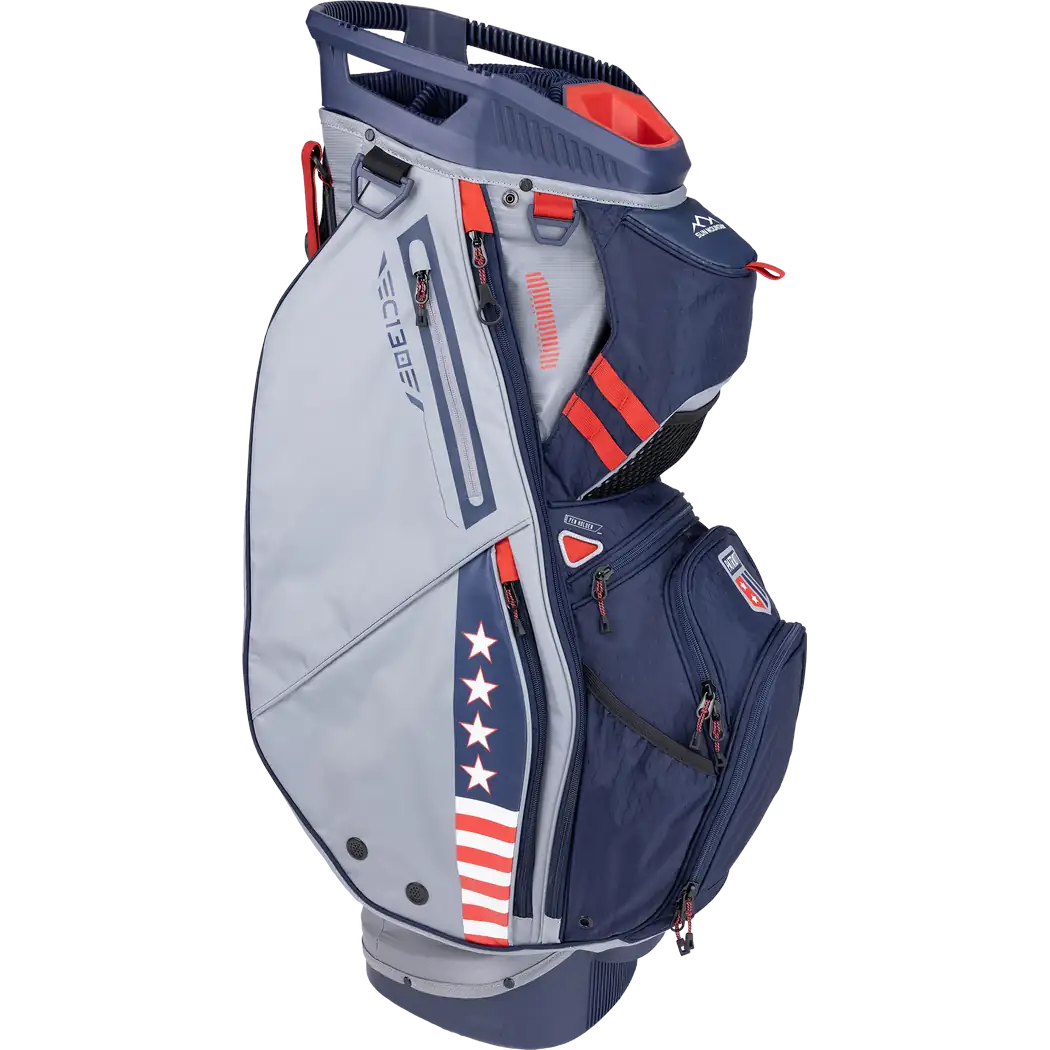 Golf bag with phone charger: Sun Mountain Supercharged C-130