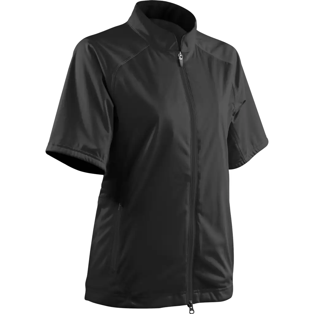 Ladies short sleeve golf jacket new arrivals